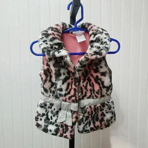 Little Lass Animal Print Vest 24 month